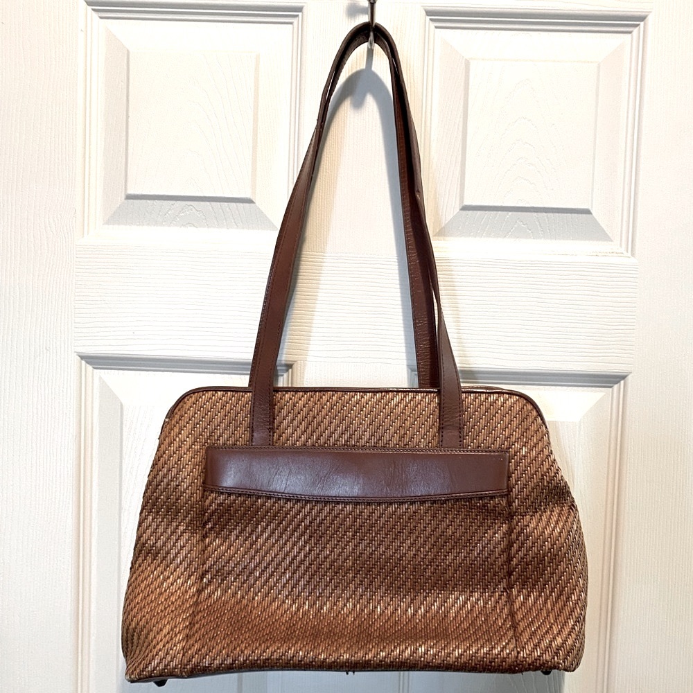 Vintage Fossil Woven Purse